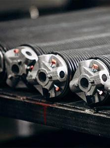 Garage Spring Repair Image of Springs We Keep In Stock.
